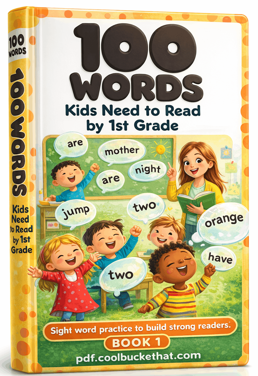 100 Words Kids Need to Read by 1st Grade_ Sight Word Practice to Build Strong Readers